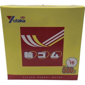 ユタカメイク 輪ゴム箱入り #16 500g ( TTB-1650 ) (株)ユタカメイク｜orangetool
