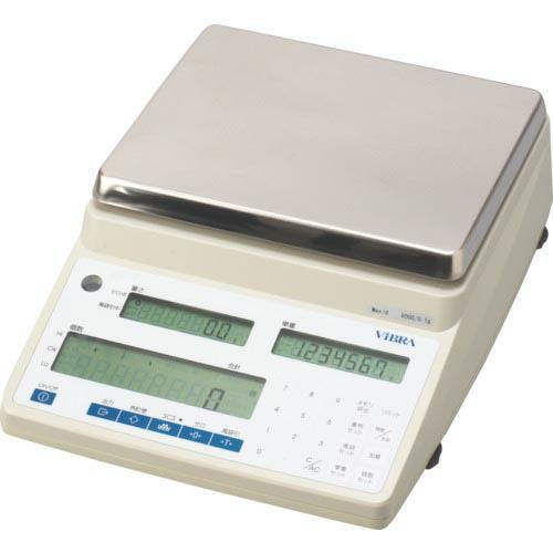 ViBRA :カウンティングスケール 秤量3kg 最小表示0.05g ( CUX3000 ) 新光電...