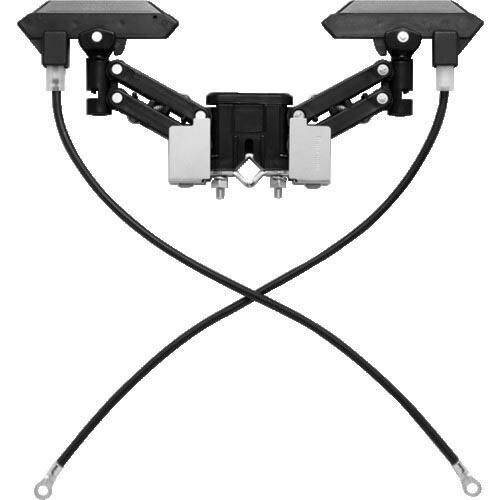【SALE価格】Panasonic 集電アーム 平型接続端子付 タンデム型 角棒用 定格:1P600...