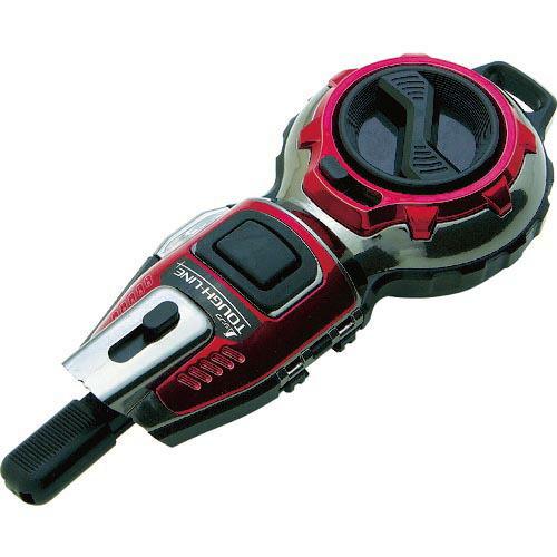 シンワ ハンディ墨つぼJr.Plus自動巻タフライン_メタルレッド ( 73289 ) シンワ測定(...