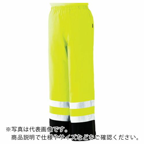 ミドリ安全 雨衣 レインベルデN 高視認仕様 下衣 蛍光イエロー 3L ( RAINVERDE-N-...