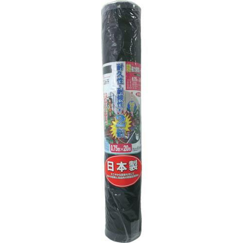 【SALE価格】GS 超強力防草シート(黒) 0.75m×20m ( 7632 )