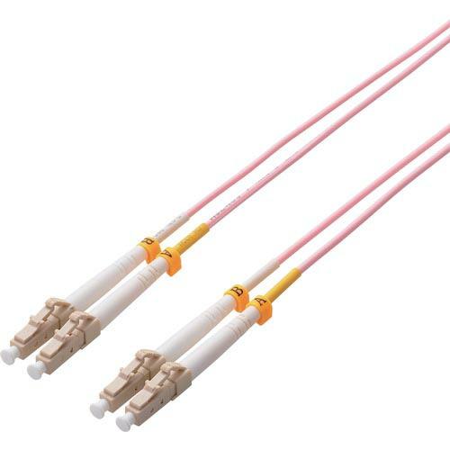 【SALE価格】ELECOM 光ファイバーケーブル マルチモード 10G LC-LC 1m ( OC...