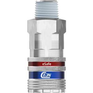CEJN シリーズ410 eSafe カップリング NPT1/2オネジ ( 10-410-2455 ) セインジャパン(株)｜orangetool