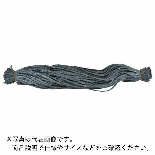 TRUSCO シート紐 灰 直径4mm×800mm 100本入り ( TSH-480-GY ) トラ...