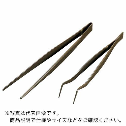 フロンケミカル フッ素樹脂コーティングピンセット 180mm 膜厚約50μ ( NR0366-003...