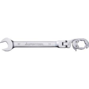 スーパー オープンラチェットレンチ(フレックスタイプ)L:343mm 呼び:27 ( RCW27F ) (株)スーパーツール｜orangetool