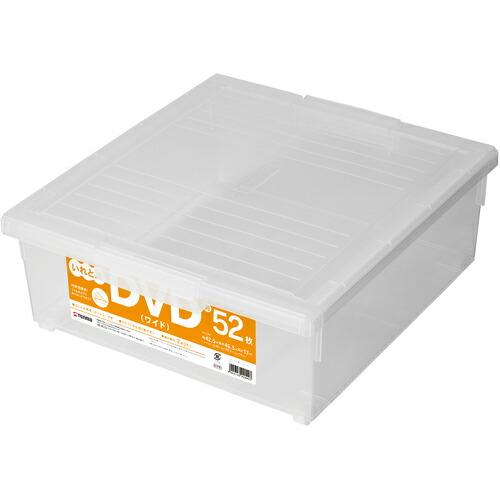 TENMA DVDいれと庫 ワイド クリア 425×465×170  ( 110005234 ) 天...