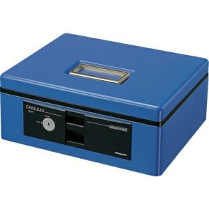 KOKUYO 手提げ金庫(スタンダード )B5 シリンダー錠 青 CB-Y12B ( 50265596 ) コクヨ(株)｜orangetool