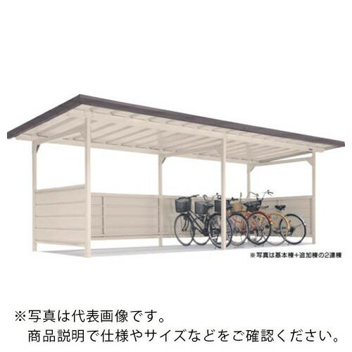 ヨドコウ ヨド自転車置場 YOKCー245 ブラウニー 2連棟 ( YOKC-245BN-1-2X1...