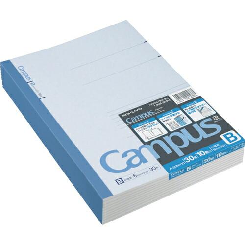 KOKUYO キャンパスノート6号(セミB5)B罫30枚10冊組 ノ-3BNX10 ( 401146...