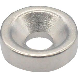 TRUSCO ネオジム丸形磁石 皿ネジ穴付 外径10mmX3mm M3 1個入 ( T10R03-M3 ) トラスコ中山(株)｜orangetool