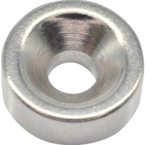 TRUSCO ネオジム丸形磁石 皿ネジ穴付 外径10mmX4mm M3 1個入 ( T10R04-M3 ) トラスコ中山(株)｜orangetool