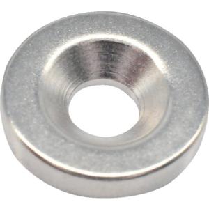 TRUSCO ネオジム丸形磁石 皿ネジ穴付 外径15mmX3mm M4 1個入 ( T15R03-M4 ) トラスコ中山(株)｜orangetool