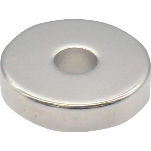 TRUSCO ネオジム磁石 外径25mmX穴径7mmX厚6mm 1個入 ( TN25-7RA-1P ...