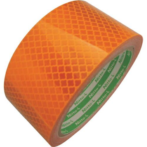 日東エルマテ 高輝度プリズム反射テープ 45mm×5m イエロー ( HTP-45Y ) 日東エルマ...