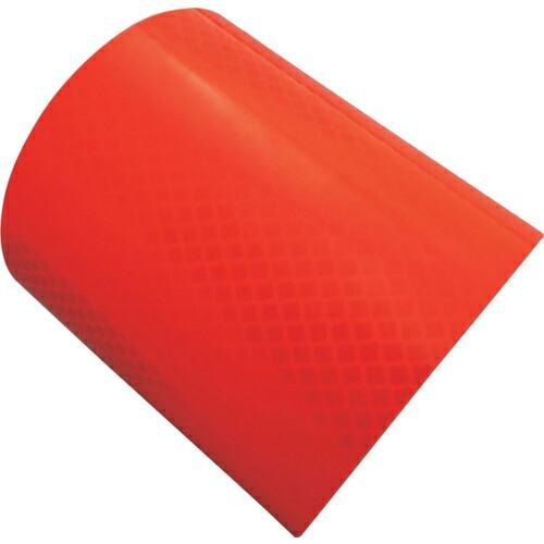 日東エルマテ 高輝度プリズム反射テープ(蛍光色) 90mm×5m オレンジ ( HTP-90OR )...