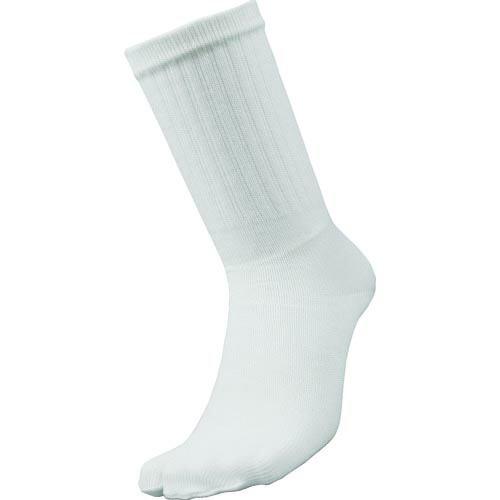 福徳 デオセル消臭靴下指又付 白 L ( 4097-3P ) 福徳産業(株)