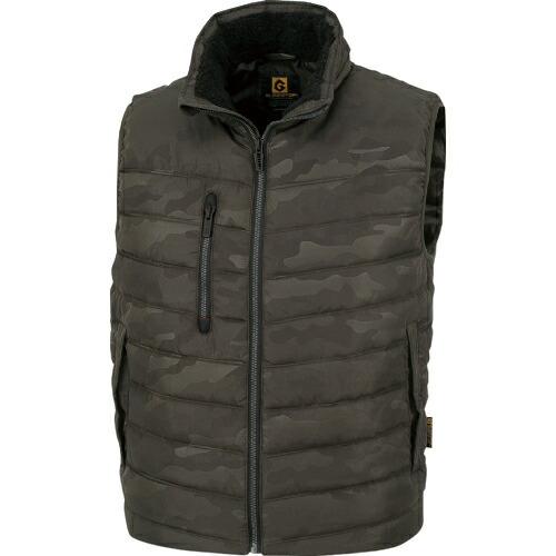 コーコス 【売切廃番】 防寒作業着 防寒ベスト G-1099 59アーミーカモフラ S 着丈61cm...