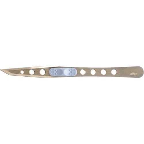 ALLEX ピンセット P-3T(チタンコート) 全長122mm ( 21109 ) 林刃物(株)