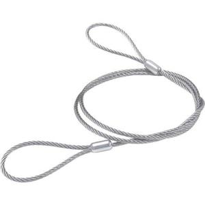 ニッサチェイン ステンレスカットワイヤー アルミカシメ 2.5X300mm (1本=1PK) ( Y-50 ) (株)ニッサチェイン｜orangetool
