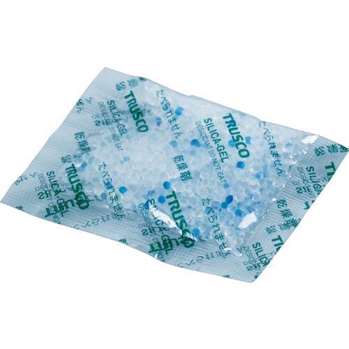 TRUSCO A型シリカゲル 10g 吸湿・使い捨て型 100個入 コバルト入 ( TSG-10A-...