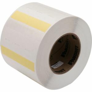 PANDUIT 熱転写プリンタ用回転ラベル 黄 印字部25.4mmX12.7mm ラベル数2500枚   ( R100X150V8T ) (2巻セット)パンドウイットコーポレーション (メーカー取寄)｜orangetool