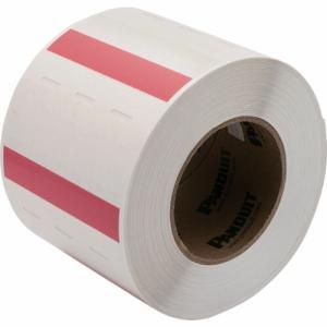 PANDUIT 熱転写プリンタ用回転ラベル 赤 印字部25.4mmX19.1mm ラベル数2500枚   ( R100X225V7T ) パンドウイットコーポレーション (メーカー取寄)｜orangetool
