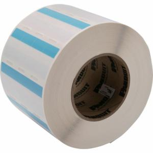 PANDUIT 熱転写プリンタ用セルフラミネートラベル ビニル 青 印字部縦12.7mmx横25.4mm 5000枚入り  ( S100X150VBTY ) (2巻セット) (メーカー取寄)｜orangetool