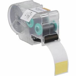 PANDUIT 熱転写ハンディプリンタ用セルフラミネートラベル ビニル 黄 印字部縦19.1mmx横25.4mm 125枚入り  ( S100X225VIC )(10個セット)｜orangetool