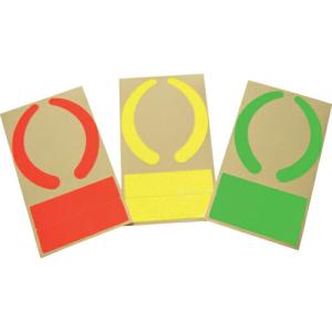 【SALE価格】KH 安全視認シール 蛍光橙 ( SEFUD ) (株)基陽｜orangetool
