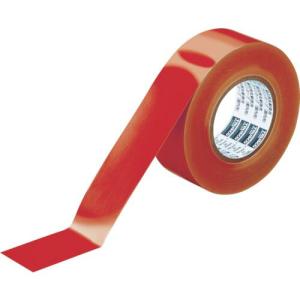 【SALE価格】TRUSCO ラインテープ ゴミゼロタイプ 幅50mm×長さ50m レッド ( TLTS-50ER ) トラスコ中山(株)｜orangetool