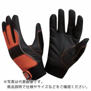 BAHCO 合皮手袋 マルチパーパスグローブ ブラック/オレンジ サイズ8 ( GL008-8 ) スナップオン・ツールズ(株)｜orangetool