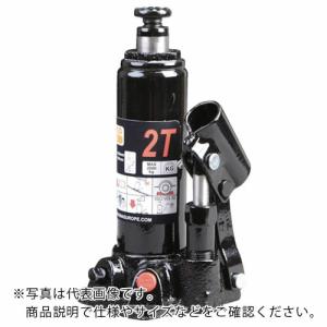 バーコ 油圧ジャッキ ボトルジャッキ 揚力80kN(8t) ストローク227mm ( BH4S8 )｜orangetool