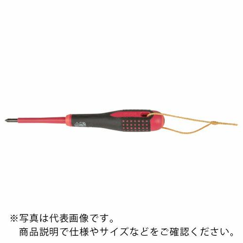 BAHCO 絶縁ドライバー 高所作業向け 刃先-3 軸長100mm ( TAHBE-8220S ) ...