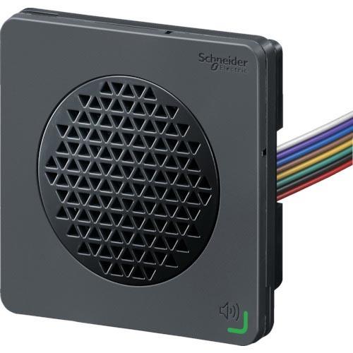 シュナイダー ハーモニーシリーズ 黒 音声合成警報器 ボイスタイプ ( XVSV7BBN ) シュナ...