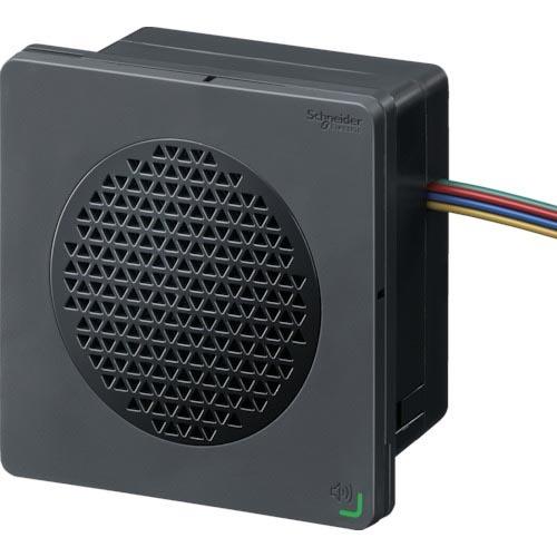 シュナイダー ハーモニーシリーズ 黒 音声合成警報器 ボイスタイプ ( XVSV9BBN ) シュナ...