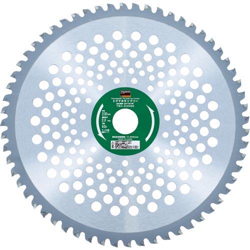 TRUSCO トクマルチップソー刈払機用山林下刈り用 230X25.4X60P ( TBC-2306...
