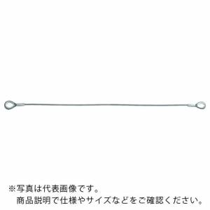 TRUSCO ワイヤロープスリング Eタイプ アルミロック 6mmX5m ( TWEL-6S5 )｜orangetool