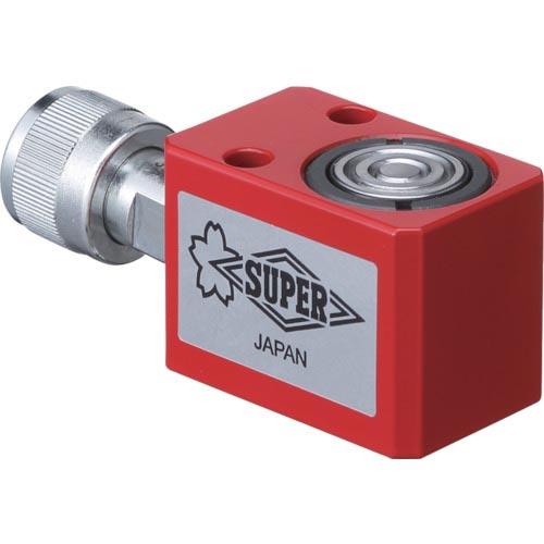 スーパー 油圧シリンダ(単動式) ストローク25mm 揚力50kN ( HC5S25N ) (株)ス...