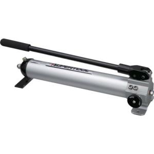 スーパー アルミ製油圧ポンプ(単動式シリンダ用) 有効油量:500cm3 ( HP500AN ) (株)スーパーツール｜orangetool