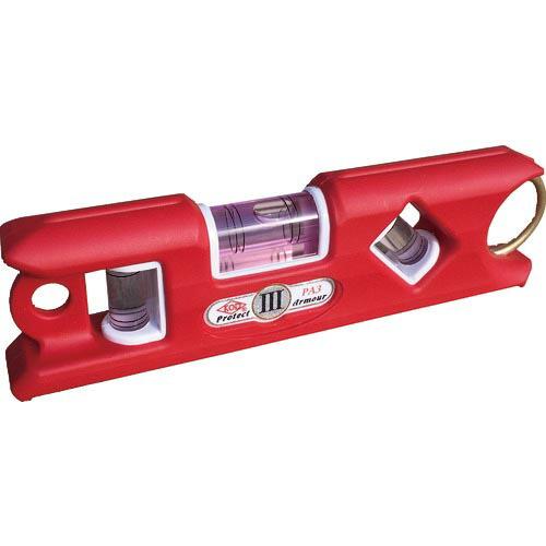 KOD ポケット水平器 プロテクトアーマー3 レッド ( PA3-R )