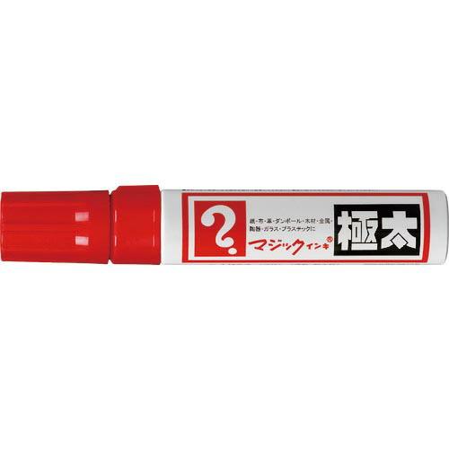 マジックインキ 極太 赤 ( MGD-T2 ) 寺西化学工業(株)