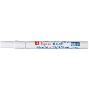 マジックインキ ホワイト・whiteSR No.900W ( M900W ) 寺西化学工業(株)｜orangetool