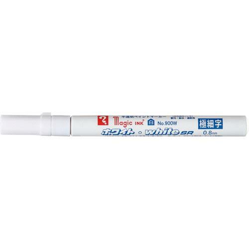 マジックインキ ホワイト・whiteSR No.900W ( M900W ) 寺西化学工業(株)