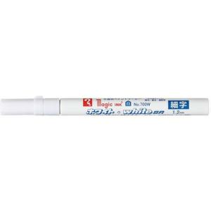 マジックインキ ホワイト・whiteSR No.700W ( M700W ) 寺西化学工業(株)｜orangetool