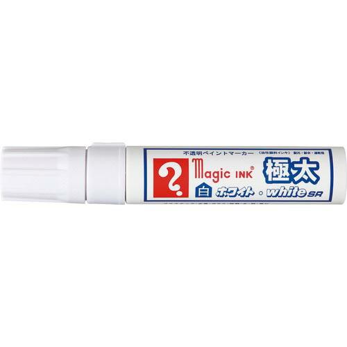 マジックインキ ホワイト・whiteSR 極太 ( MGDW ) 寺西化学工業(株)