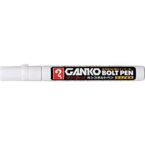 マジックインキ GANKOボルトペン 中字 白 ( MKOB-T30 ) 寺西化学工業(株)｜orangetool
