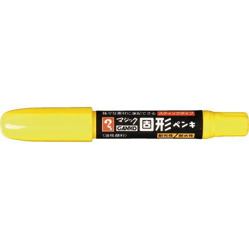 マジックインキ GANKO固形ペンキ 黄 ( MKPP-T5 ) 寺西化学工業(株)
