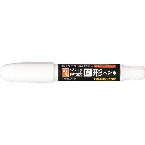 マジックインキ GANKO固形ペンキ 白 ( MKPP-T30 ) 寺西化学工業(株)